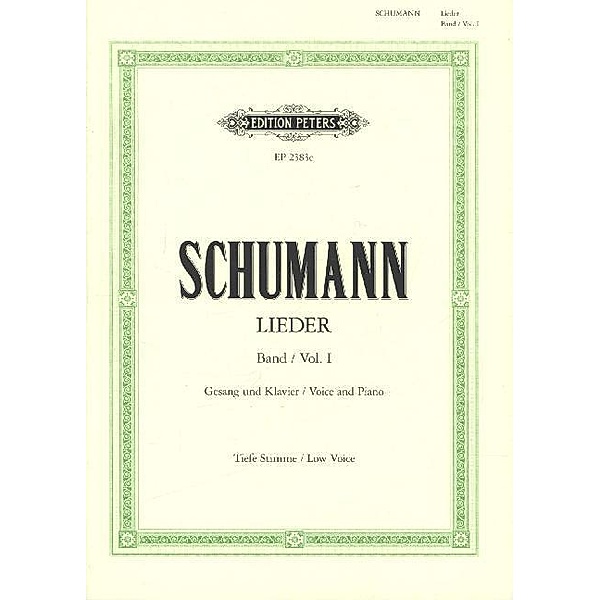 77 Lieder - Myrthen op.25, Liederkreis, Frauenliebe op.42, Dichterliebe op.48 und 15 ausgewählte Lieder, t, Robert Schumann