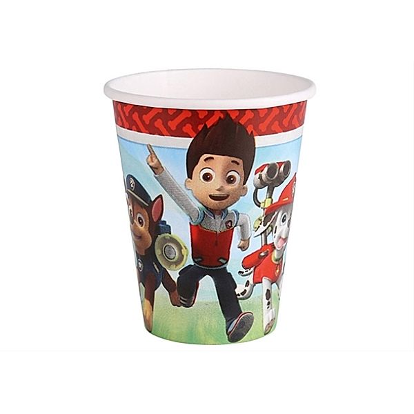 8 Becher Paw Patrol 266 ml