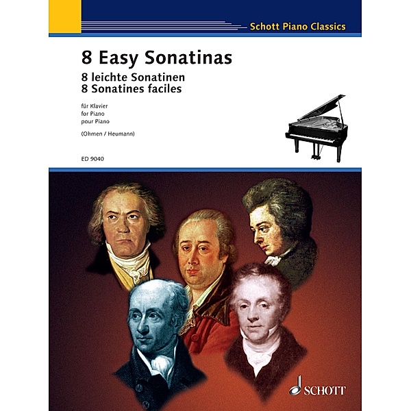8 Easy Sonatinas / Schott Piano Classics
