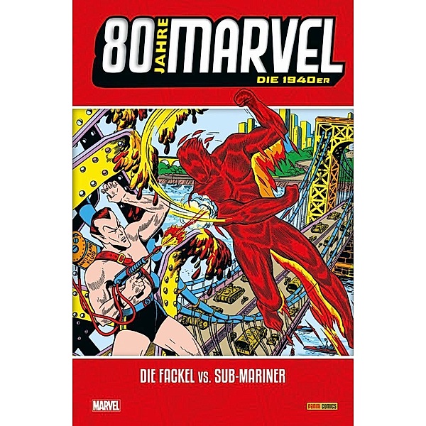 80 Jahre Marvel: Die 1940er, Bill Evrett, Carl Burgos, John H. Compton, Al Fagaly, Carl Pfeuer
