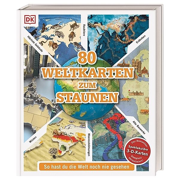 80 Weltkarten zum Staunen