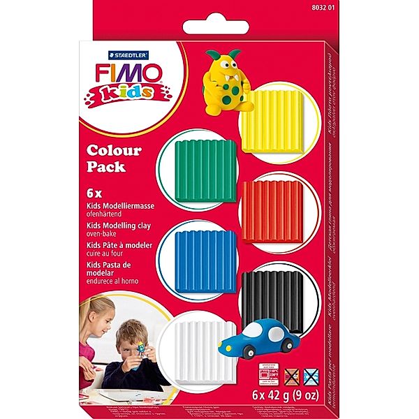 STAEDTLER 8032 01 FIMO® kids Colour pack – basic