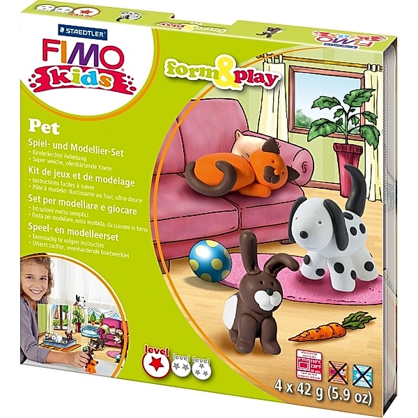 STAEDTLER 8034 02 LY FIMO® kids Form & Play PET