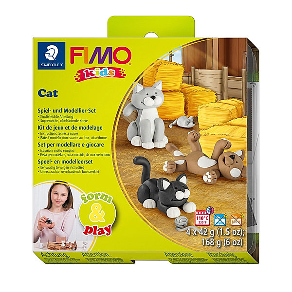 STAEDTLER 8034 16 LY FIMO® kids Form & Play CAT