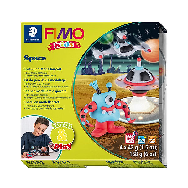 STAEDTLER 8034 17 LY FIMO® kids Form & Play SPACE