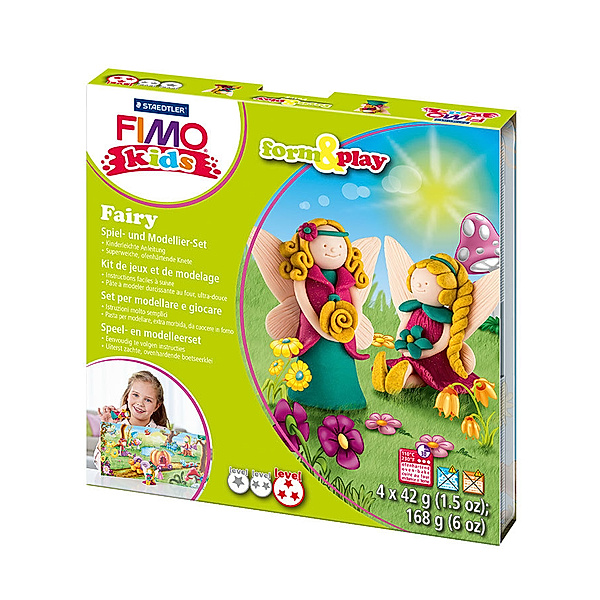 STAEDTLER 8034 20 LY FIMO® kids form & play Set FEE in bunt