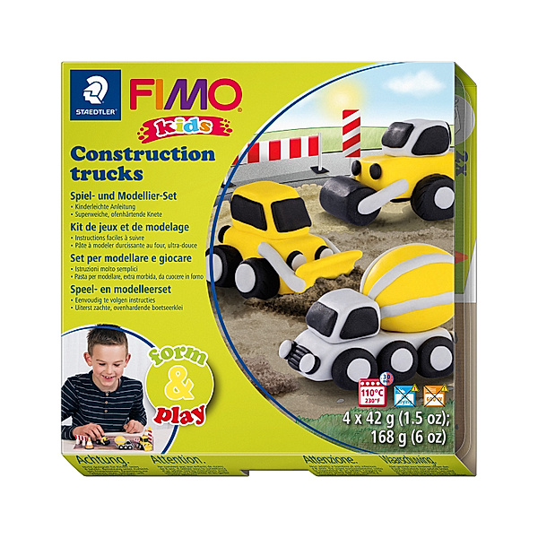 STAEDTLER 8034 30 LY LY FIMO® kids Form & Play CONSTRUCTION TRUCK