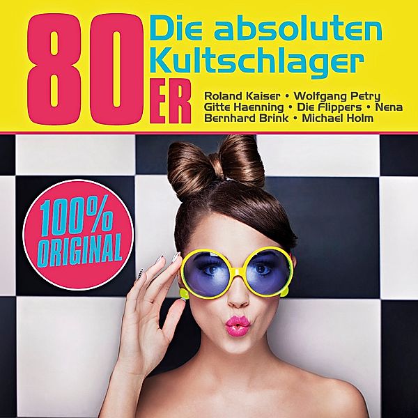 80er - Die absoluten Kultschlager (2 CDs), Diverse Interpreten