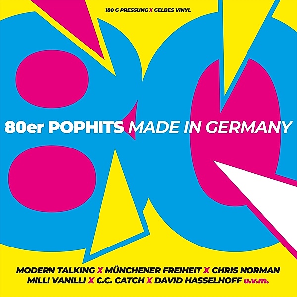 80er Pophits-Made In Germany (Vinyl), Diverse Interpreten