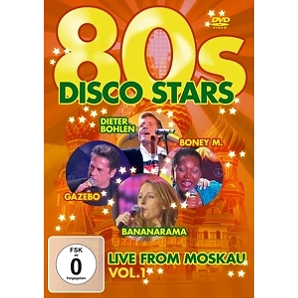 80s Disco Stars Live From Moskau Vol.1, Diverse Interpreten