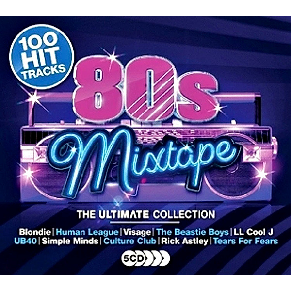 80s Mixtape - The Ultimate Collection (5CD-Box), Diverse Interpreten