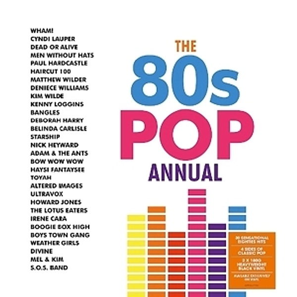 80'S Pop Annual (Vinyl), Diverse Interpreten