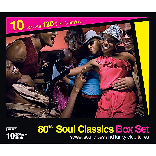 80'S Soul Classics 10cd Box Set (Vol.1 To Vol.5), Diverse Interpreten