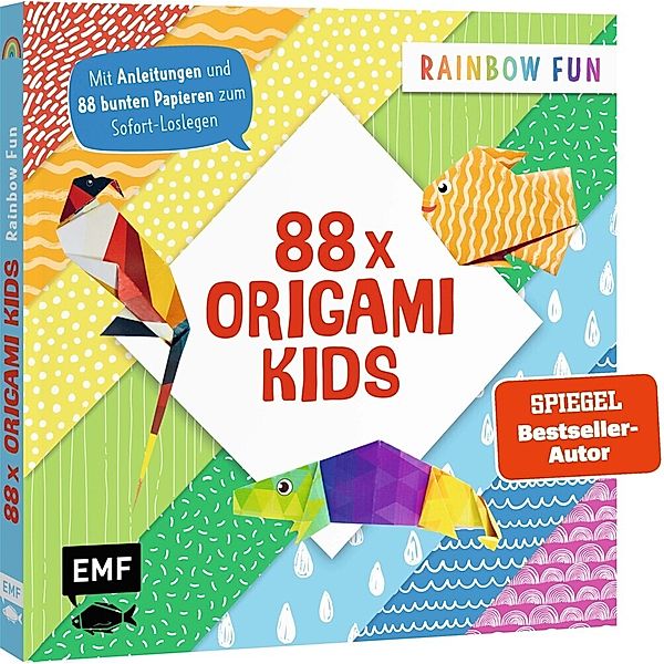 88 x Origami Kids - Rainbow Fun, Thade Precht