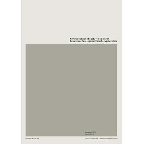 9. Forschungskolloquiums des Deutschen Ausschusses für Stahlbeton (DAfSt) / Institut für Baustatik und Konstruktion Bd.85, Kenneth A. Loparo