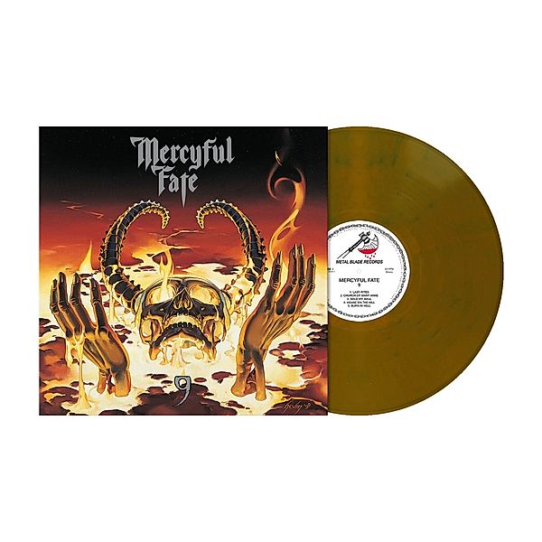 9 (Ri) (Yellow Ochre W/Blues Swirls), Mercyful Fate