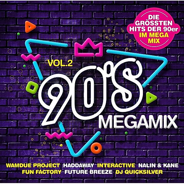 90s Megamix Vol.2-Die Grössten Hits, Various