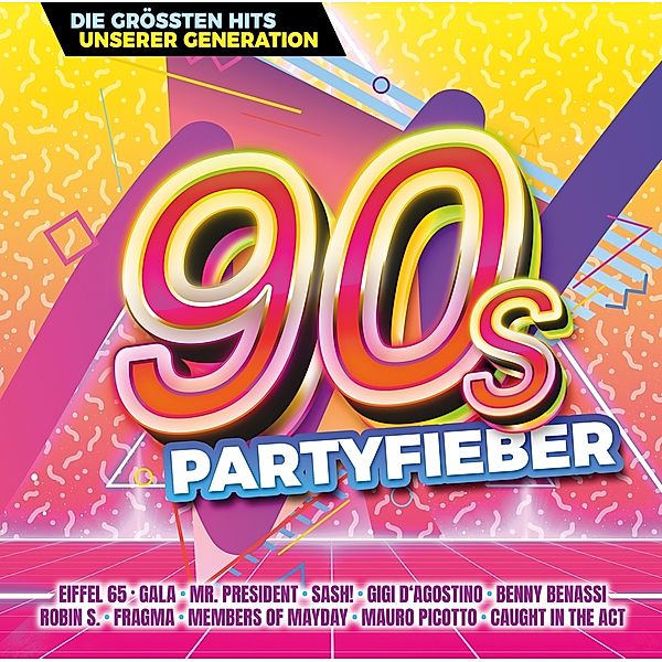 90's Partyfieber - Die grössten Hits unserer Generation (2 CDs), Various