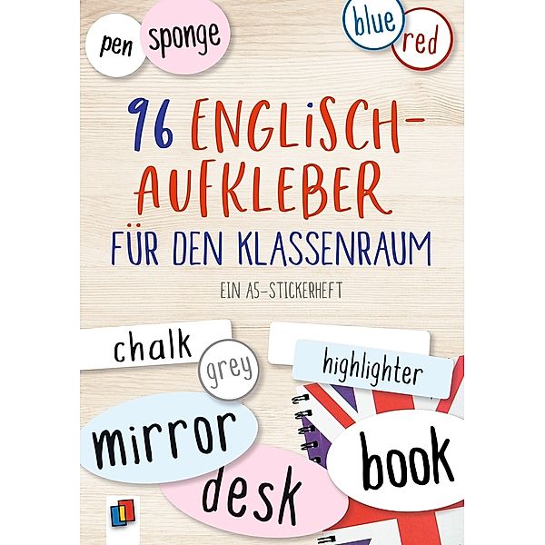 96 Englisch-Aufkleber für den Klassenraum, Redaktionsteam Verlag an der Ruhr