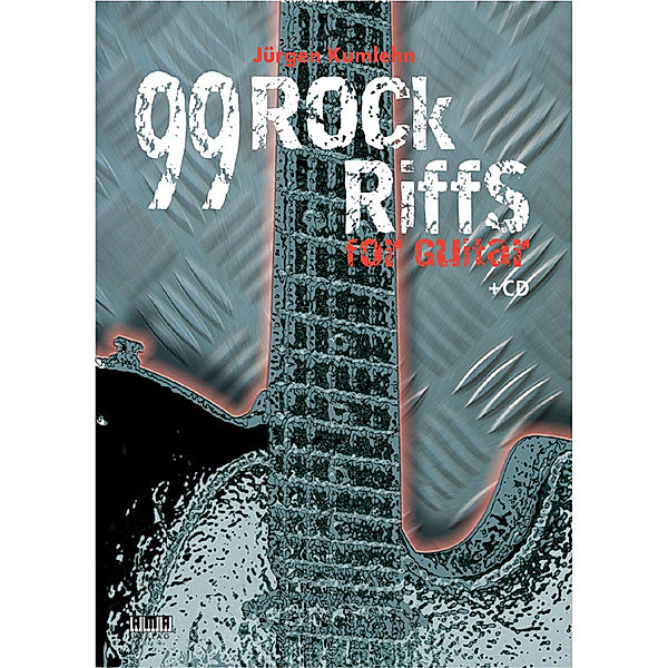 99 Rock-Riffs for Guitar, m. 1 Audio-CD, Jürgen Kumlehn