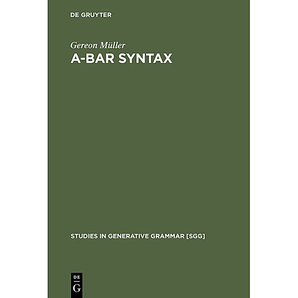 A-bar Syntax, Gereon Müller