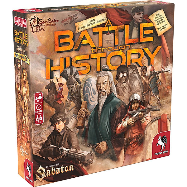 Pegasus Spiele A Battle through History  Das Sabaton Brettspiel (Spiel)