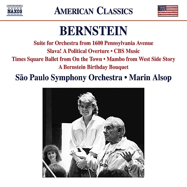 A Bernstein Birthday Bouquet, Marin Alsop, Sao Paulo Symphony Orchestra