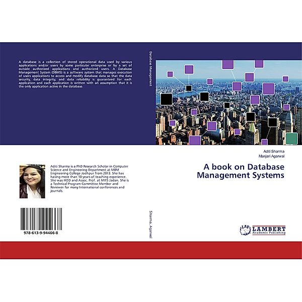 A book on Database Management Systems, Aditi Sharma, Manjari Agarwal