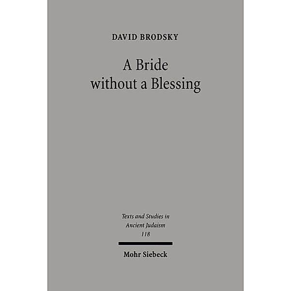 A Bride without a Blessing, David Brodsky