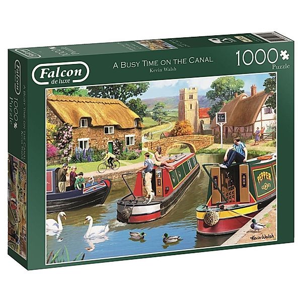 A Busy Time on the Canal (Puzzle)
