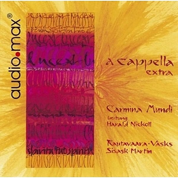 A Cappella Extra, Sommer-Ühlander, Rehders, Laske, Carmina Mundi