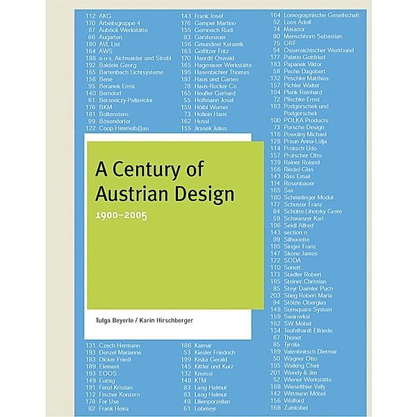 A Century of Austrian Design, Tulga Beyerle, Karin Hirschberger
