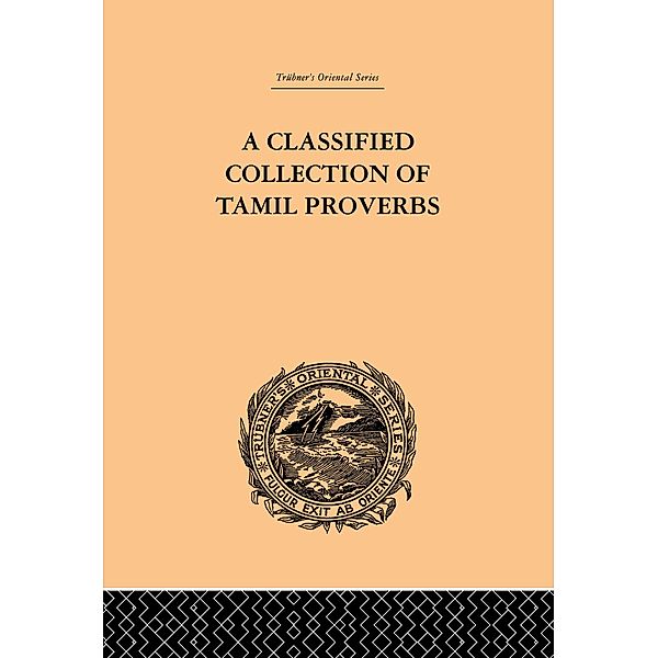 A Classical Collection of Tamil Proverbs, Herman Jensen