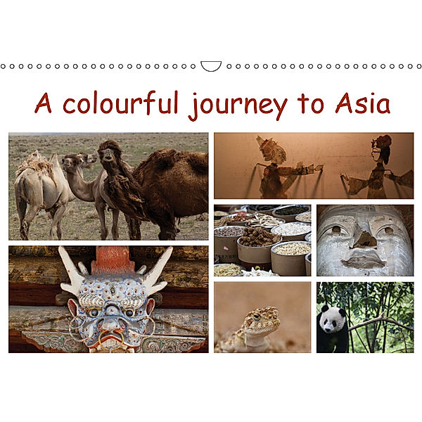 A colourful journey to Asia (Wall Calendar 2019 DIN A3 Landscape), Sven Gruse