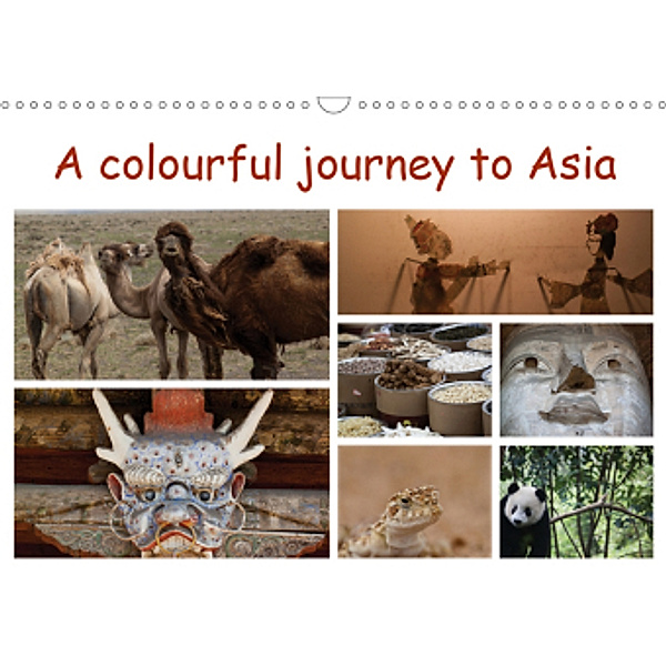 A colourful journey to Asia (Wall Calendar 2021 DIN A3 Landscape), Sven Gruse