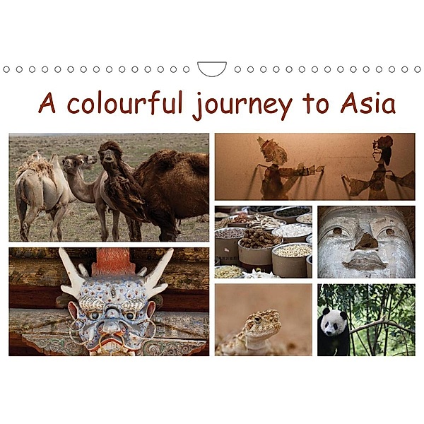 A colourful journey to Asia (Wall Calendar 2022 DIN A4 Landscape), Sven Gruse