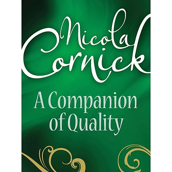 A Companion Of Quality, Nicola Cornick