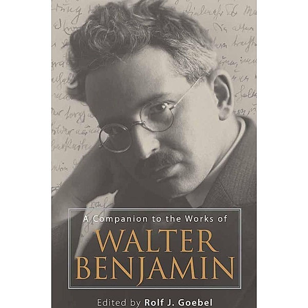 A Companion to the Works of Walter Benjamin / Studies in German Literature Linguistics and Culture Bd.44