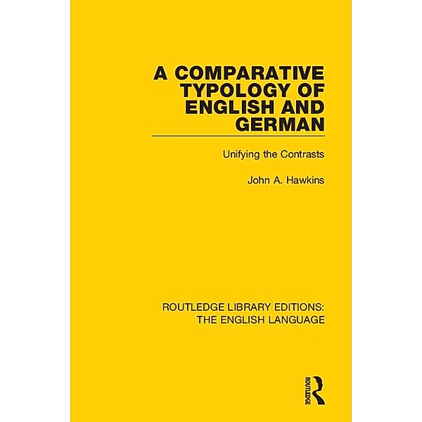 A Comparative Typology of English and German, John Hawkins