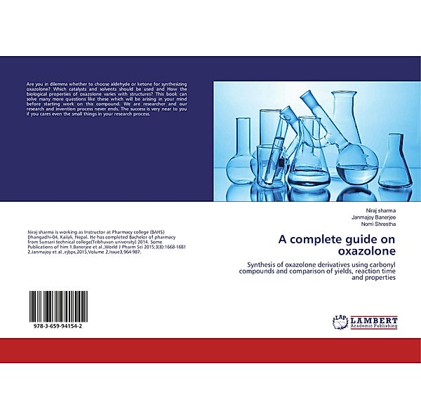 A complete guide on oxazolone, Niraj sharma, Janmajoy Banerjee, Nomi Shrestha