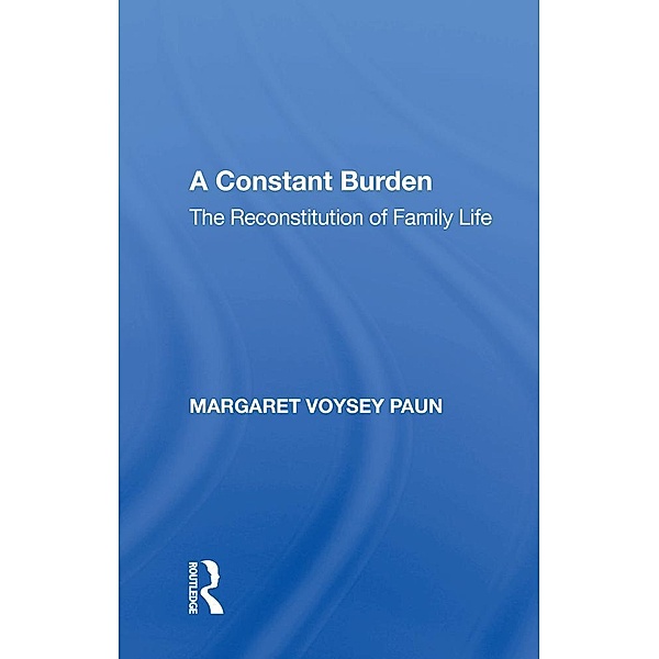 A Constant Burden, Margaret Voysey Paun