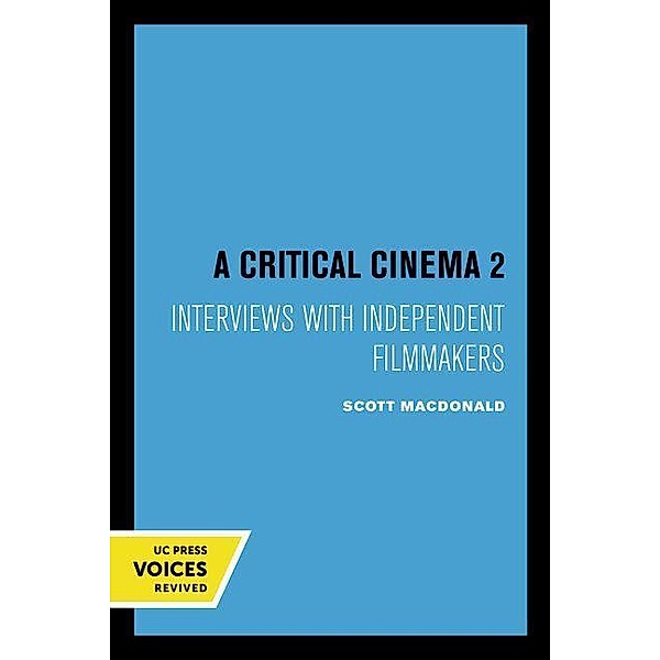 A Critical Cinema 2, Scott MacDonald