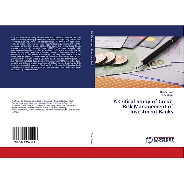 A Critical Study of Credit Risk Management of Investment Banks, Rajeev Rana, V. A. Bourai