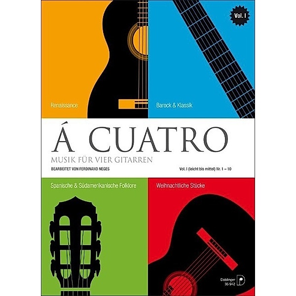 A Cuatro, Musik für 4 Gitarren