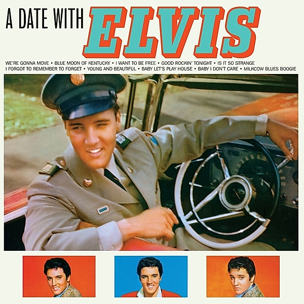 A Date With Elvis+4 Bonus Track (Ltd.180g Farbi (Vinyl), Elvis Presley