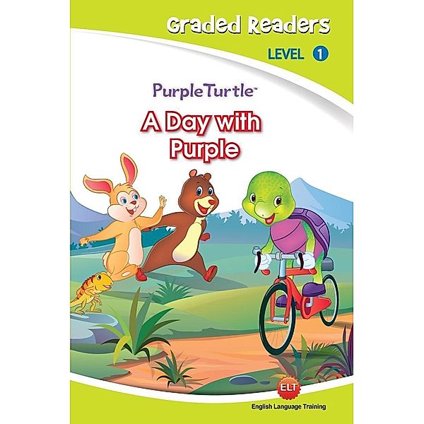 A Day with Purple (Purple Turtle, English Graded Readers, Level 1) / Aadarsh Private Limited, Cari Meister
