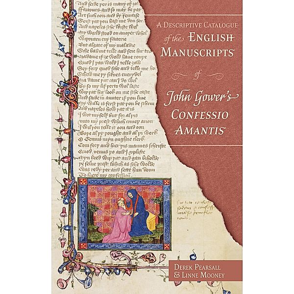 A Descriptive Catalogue of the English Manuscripts of John Gower's Confessio Amantis / Publications of the John Gower Society Bd.15, Derek Pearsall, Linne R Mooney