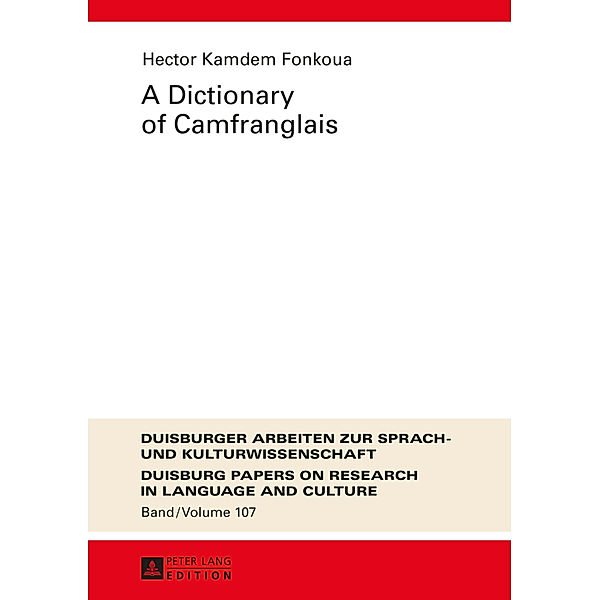 A Dictionary of Camfranglais, Hector Kamdem