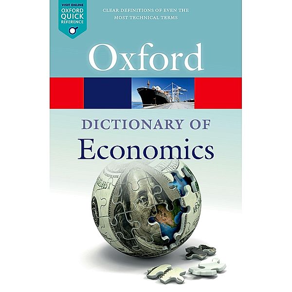 A Dictionary  of Economics / Oxford Quick Reference, Nigar Hashimzade, Gareth Myles, John Black