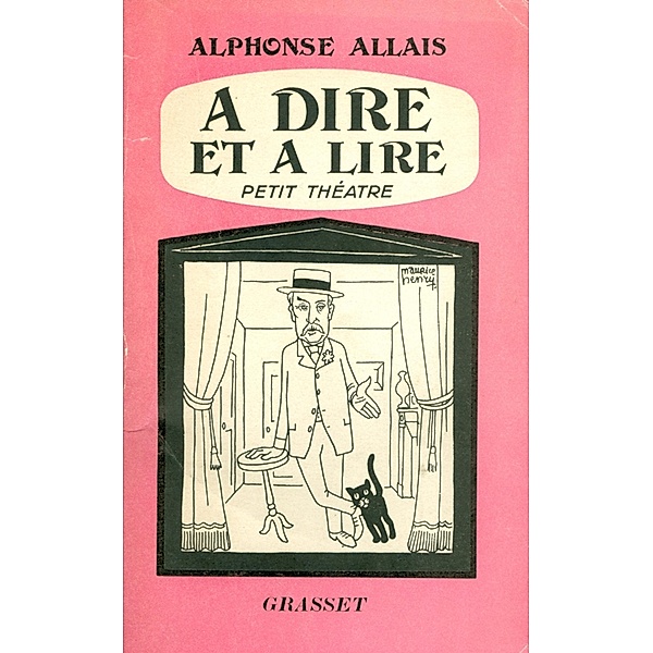 A dire et à lire / Littérature, Alphonse Allais